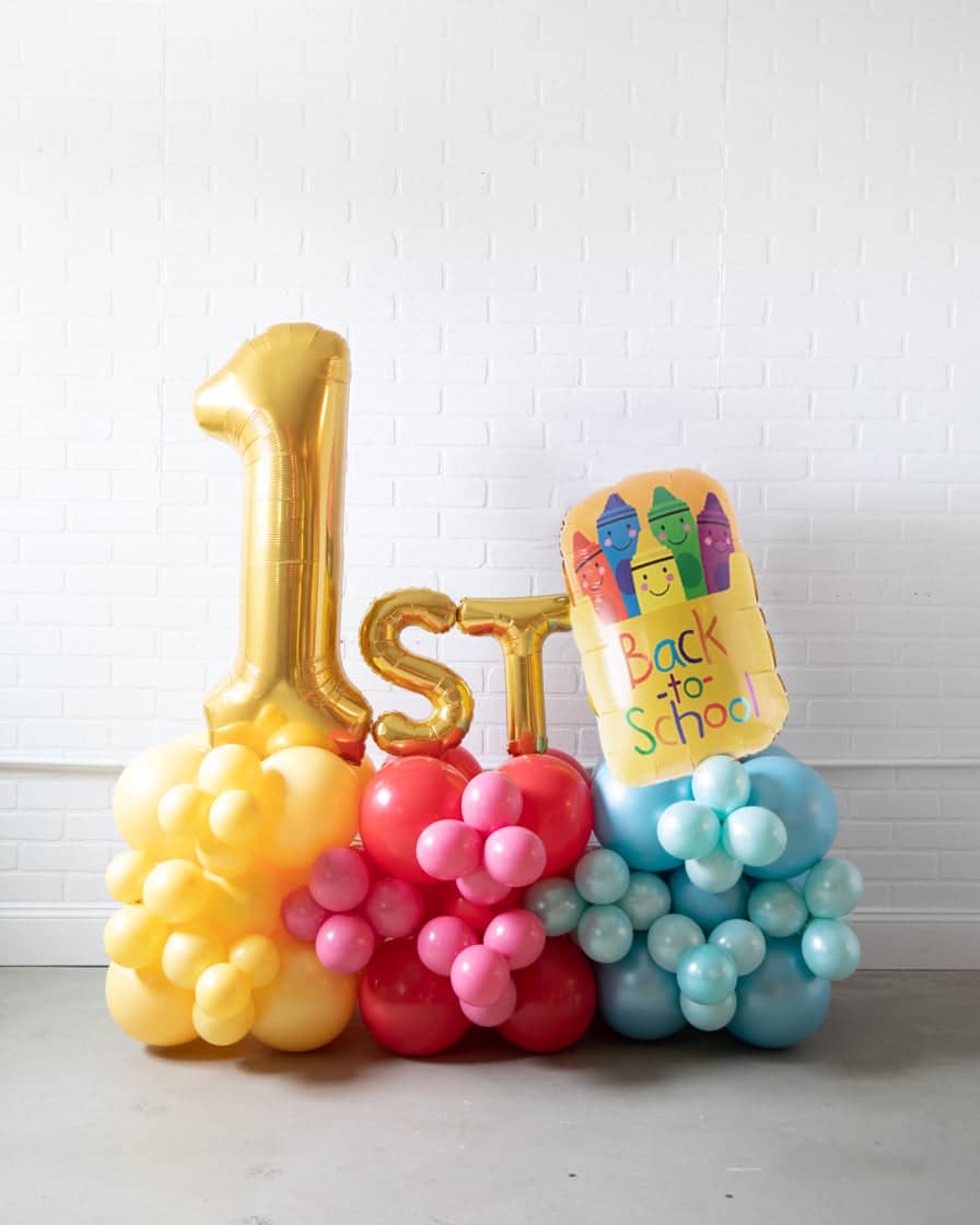 Back 2 School – Grade Balloon Pedestal – 4ft | Rental