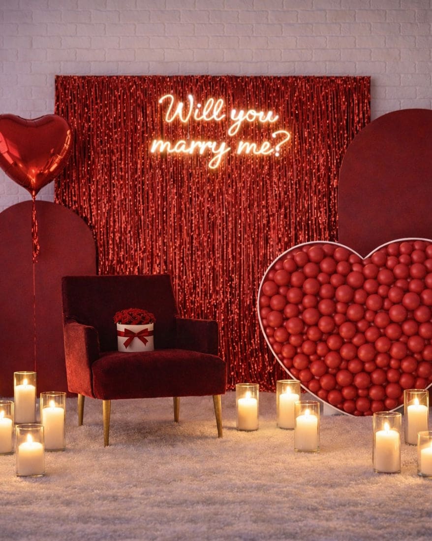 Will You Marry Me – Luxury Proposal Setup | Rental