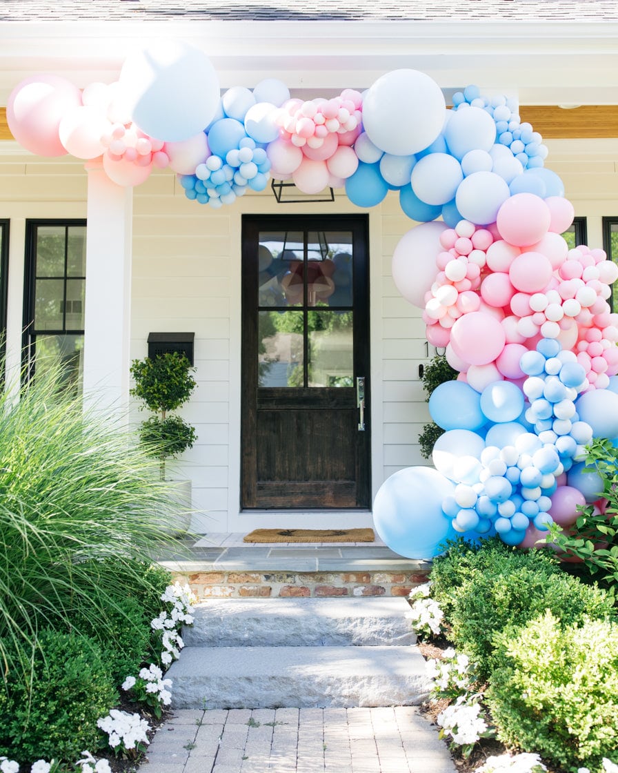 OUTDOOR – Gender Reveal – Balloon Garland – 18ft | Rental