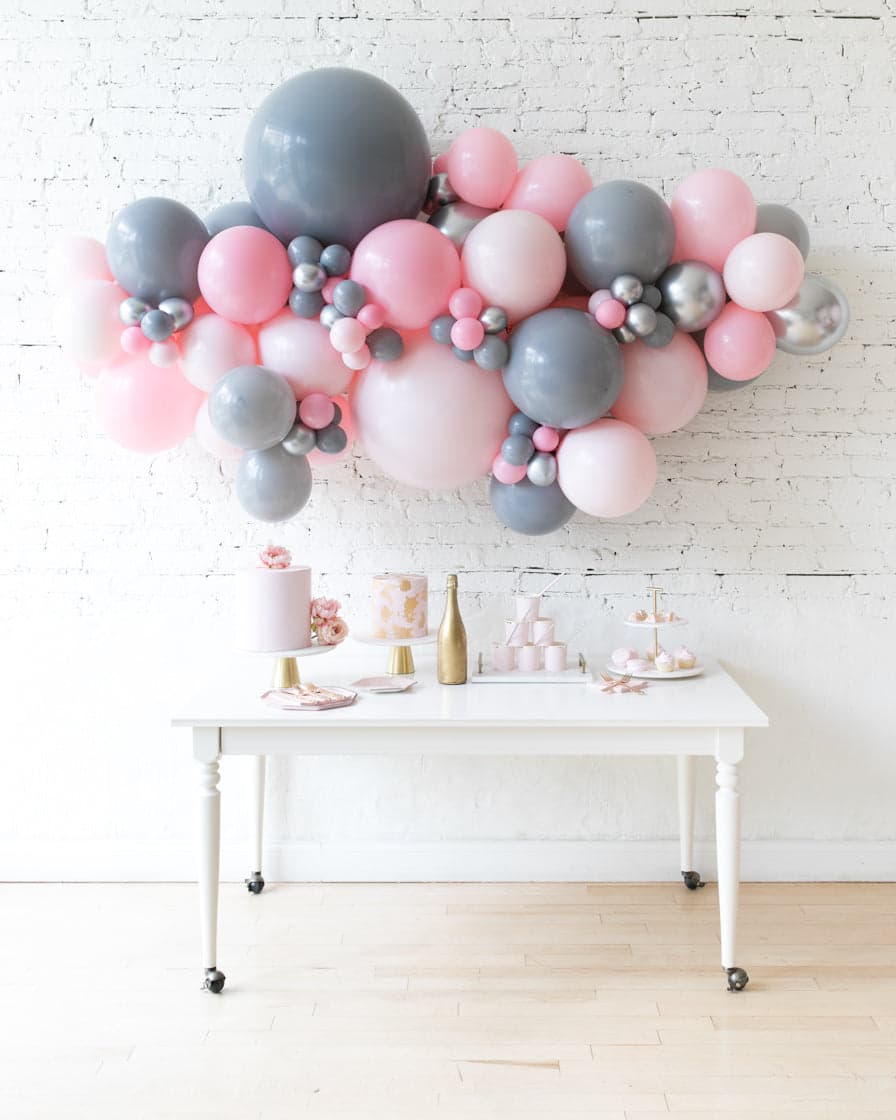 Pink Chic – Backdrop Balloon Garland Install Piece | Rental