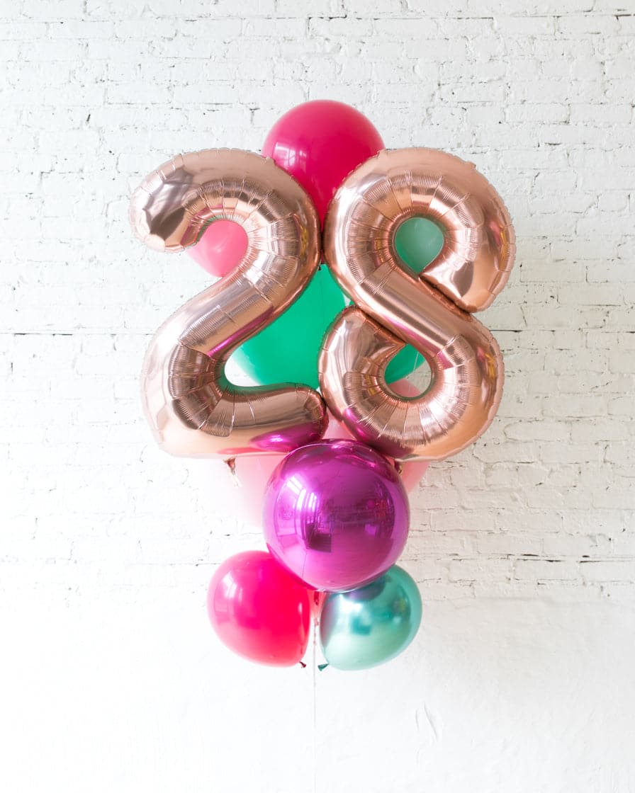 Flamingo Fling – Foil Number and Latex Balloons – 13 balloons | Rental Flamingo Fling – Foil Number and Latex Balloons – 13 balloons | Rental