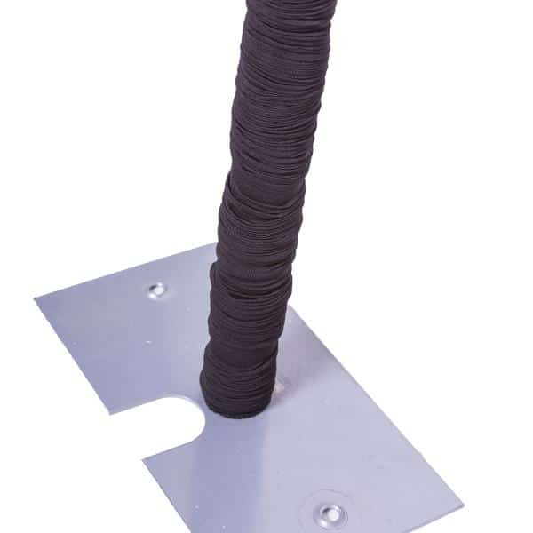 20ft Spandex Pole Cover (for upright 14ft & under) – Black | Rental 20ft Spandex Pole Cover (for upright 14ft & under) – Black | Rental