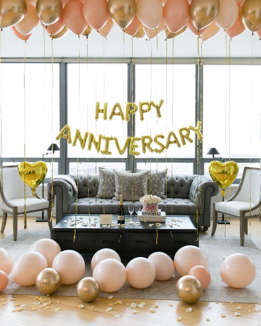Anniversary Surprise Setup – White Glove Service Included | Rental