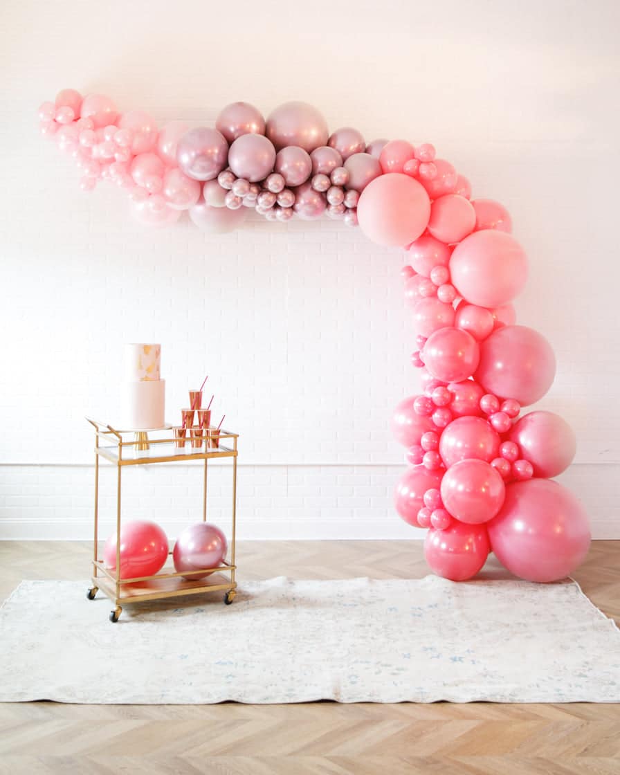 Life In Plastic – Balloon Garland Install Piece – 12ft | Rental