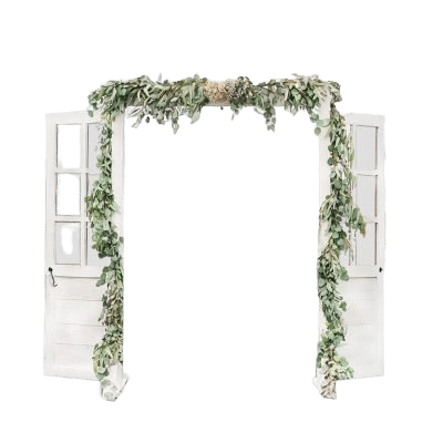 Double French Wooden Arch | Rental Double French Wooden Arch | Rental
