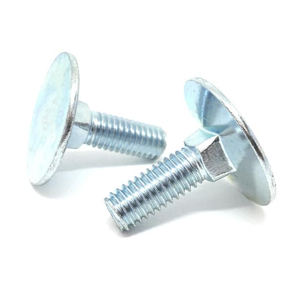 3/8-16×2-1/2″  Round Head Square Neck Elevator Bolts Zinc | Rental