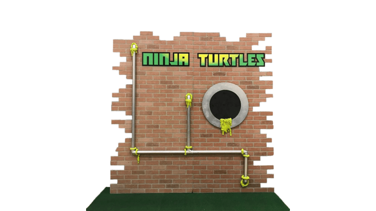 Ninja Turtles Tunnel Backdrop Panel | Rental