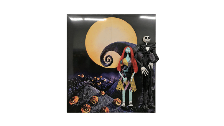 Nightmare Before Christmas Hillside Backdrop | Rental
