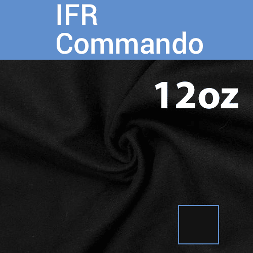 12oz. Fire Retardant Duvetyne/Commando Cloth – Sewn Drape Panel w/ 4″ Rod Pockets – 16ft in Black | Rental 12oz. Fire Retardant Duvetyne/Commando Cloth – Sewn Drape Panel w/ 4″ Rod Pockets – 16ft in Black | Rental