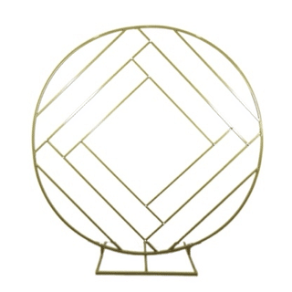 Gold Round Backdrop | Rental Gold Round Backdrop | Rental