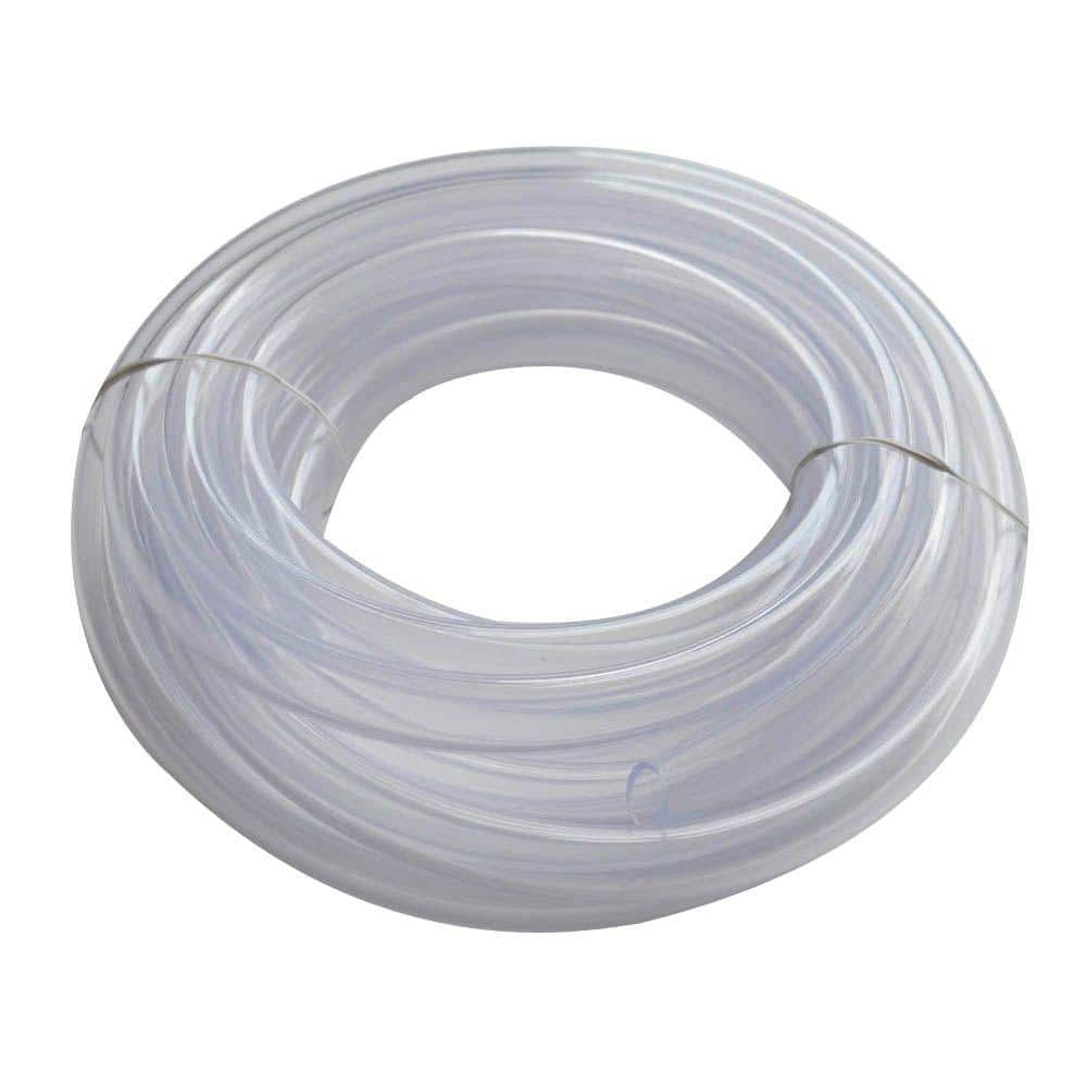 Everbilt — 5/8 in. O.D. x 1/2 in. I.D. x 20 ft. Clear PVC Vinyl Tube | Rental Everbilt — 5/8 in. O.D. x 1/2 in. I.D. x 20 ft. Clear PVC Vinyl Tube | Rental