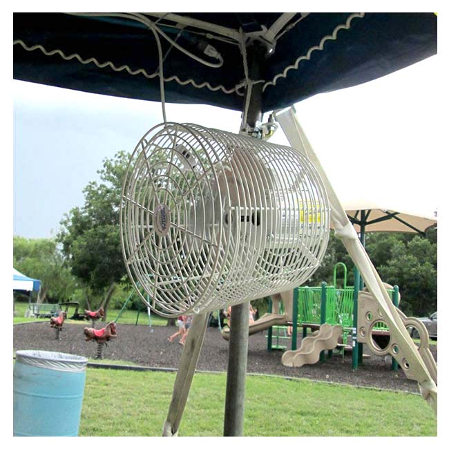 Tent Pole Fan 12″ | Rental Tent Pole Fan 12″ | Rental