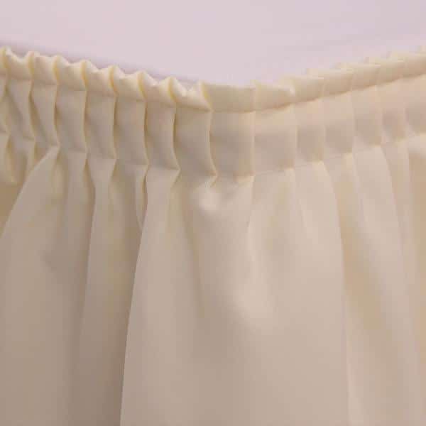 Table skirt -14′ x 29″ Poly Premier – Many Color options | Rental