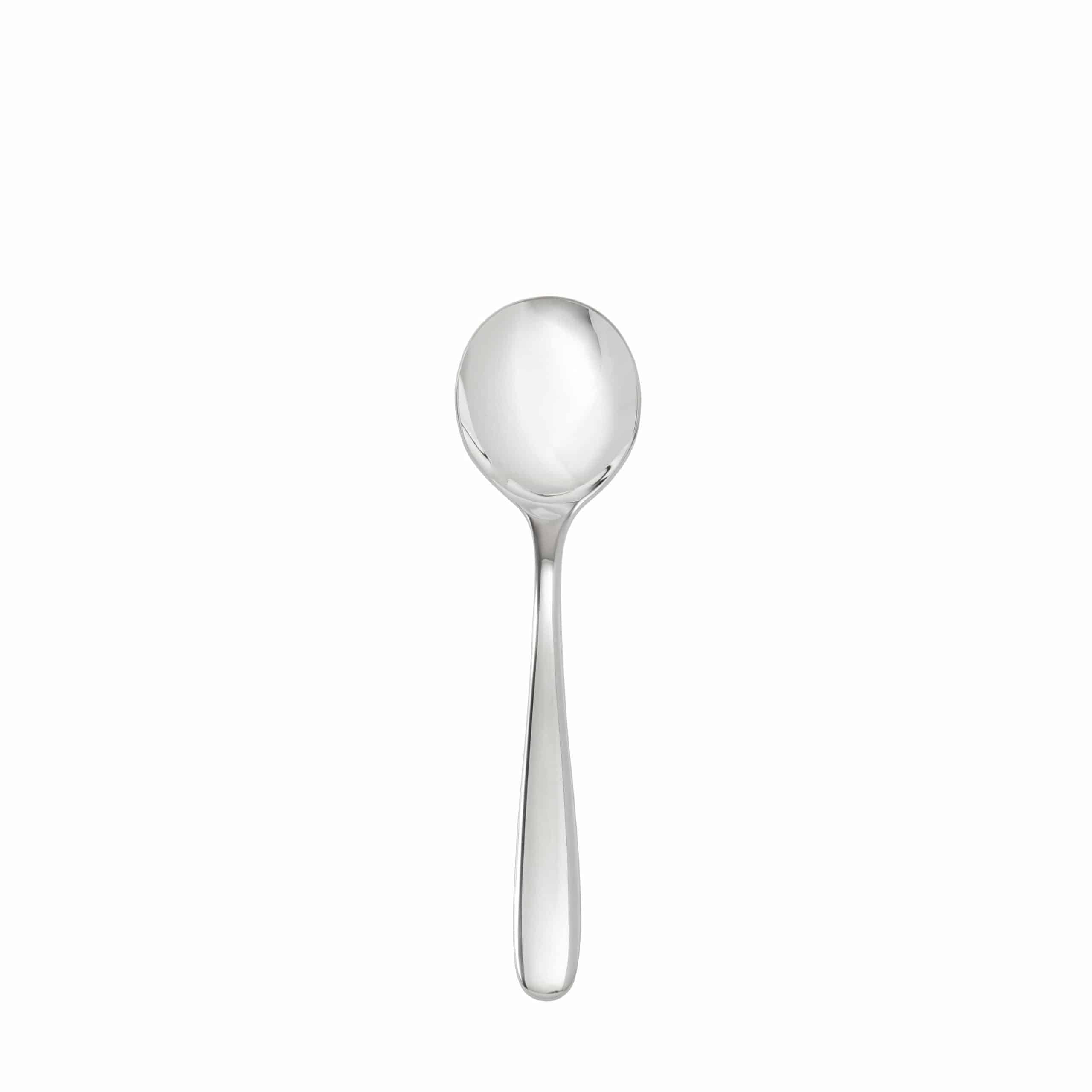 Fortessa Stainless Steel Grand City Bouillon Spoon 6.9″ (17.6cm) – Case of 12 – 1.5.622.00.003 | Rental