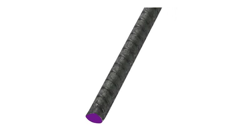0.625-in x 48in Gray Steel #5 Rebar | Rental