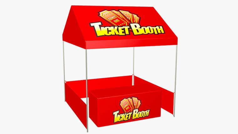 Package – Ticket Booth Tent Package | Rental