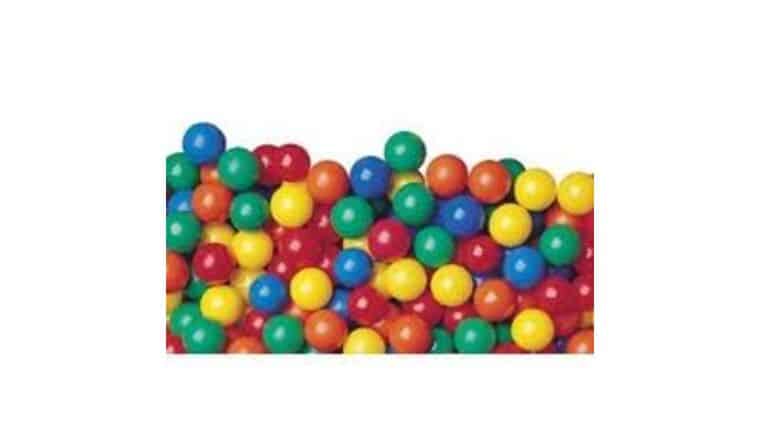 500 pcs Crush-Proof Phthalate Free non-PVC Plastic Ball Pit Balls in 5 Colors – 2.5″ Air-Filled Game | Rental