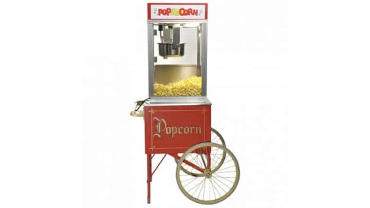 Popcorn – 8 oz. Red Popcorn Machine W/Cart | Rental Popcorn – 8 oz. Red Popcorn Machine W/Cart | Rental