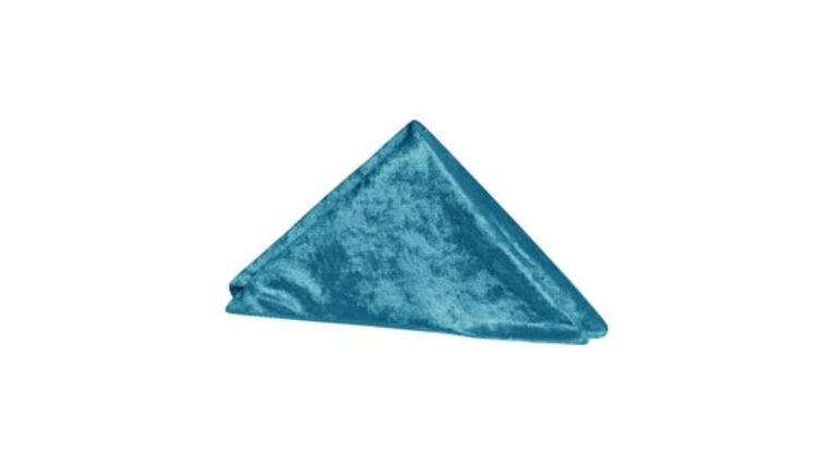 Velvet | Peacock Teal | 20″x20″ Napkin | Rental Velvet | Peacock Teal | 20″x20″ Napkin | Rental
