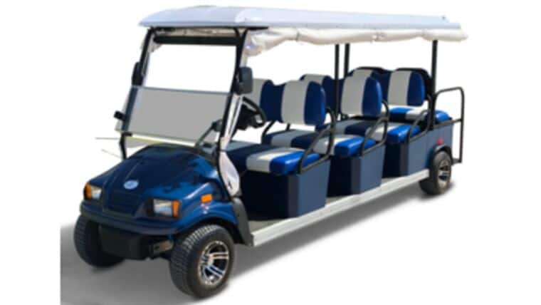 8 Passenger Limo Golf Cart Rental - Lowered | Rental
