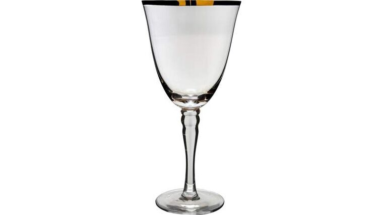 Venice Red Wine Glass - Gold Rim - 13.5 oz. | Rental