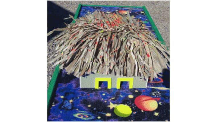 Obstacle - Island Tiki Hut Mini Golf Game Obstacle