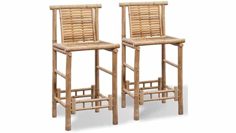 Stool - Outdoor Bamboo Stool | Rental