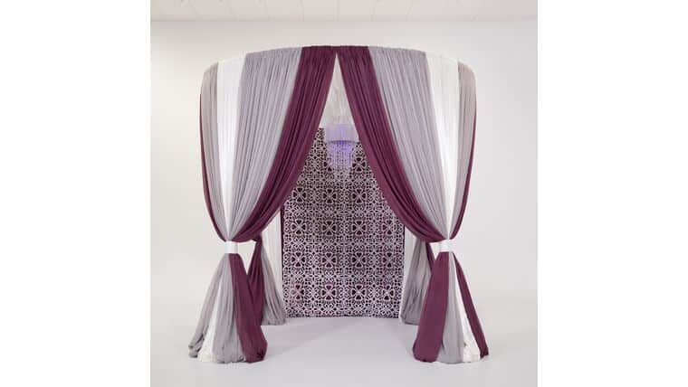 Mandap - 10' Round Canopy Backdrop