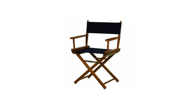 Directors Chair – 18″ Honey Oak Wood Table Height Directors Chair (Frame Only) | Rental Directors Chair – 18″ Honey Oak Wood Table Height Directors Chair (Frame Only) | Rental