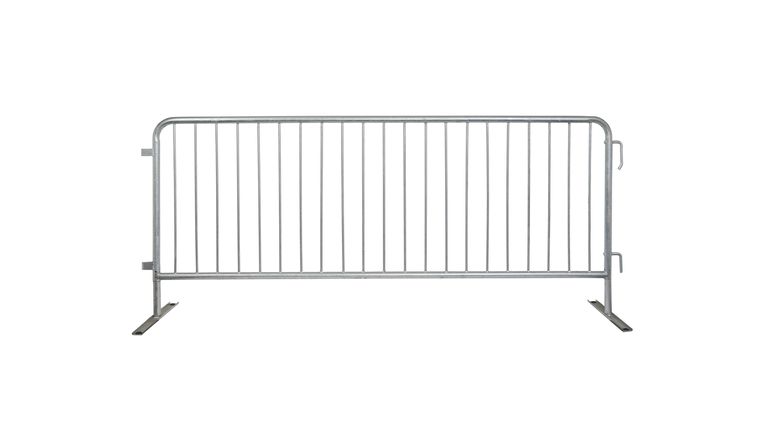 8' Steel Bicycle Crowd Rack Barricade | Rental