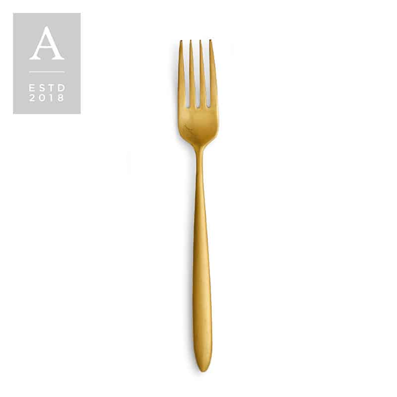Muse Gold Brushed Dinner Fork