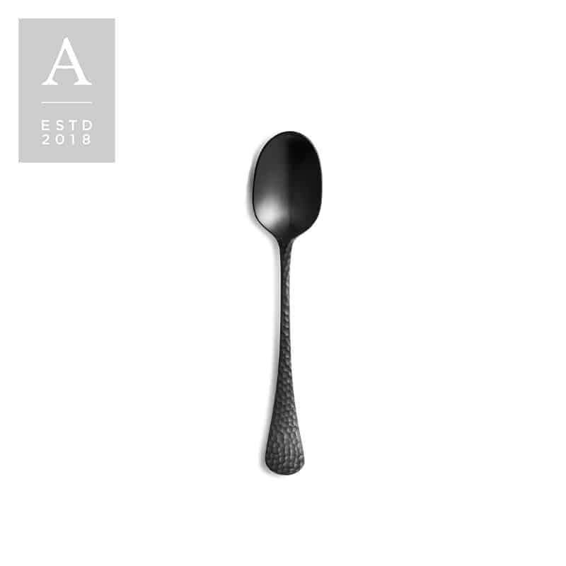 Nico Black Brushed Teaspoon | Rental