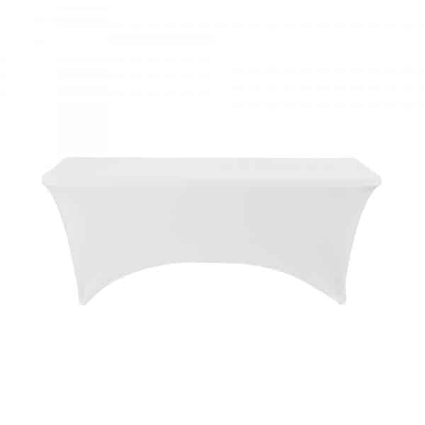 Decostar™ Spandex Table Covers 8' - White