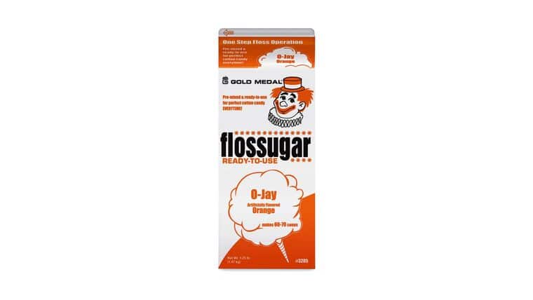 Cotton Candy - O-Jay (Orange) Cotton Candy Flossugar | Rental