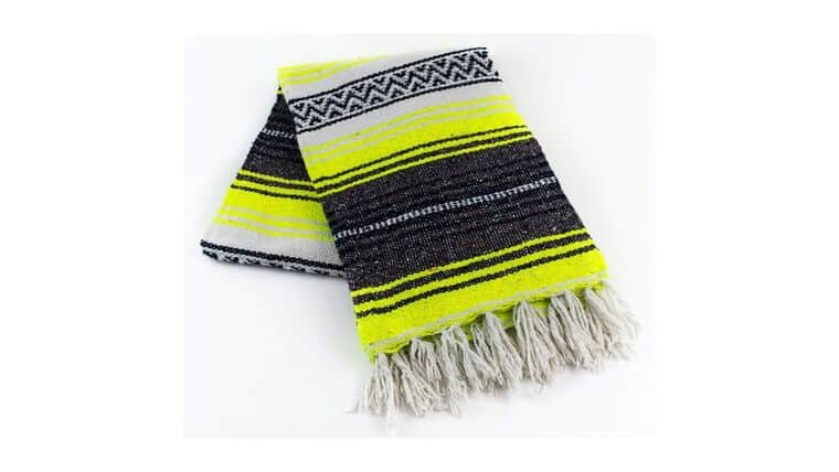 Mexican Blanket - Neon Yellow