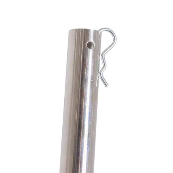 6ft Aluminum Ceiling Tube w/ Fastening Clips | Rental