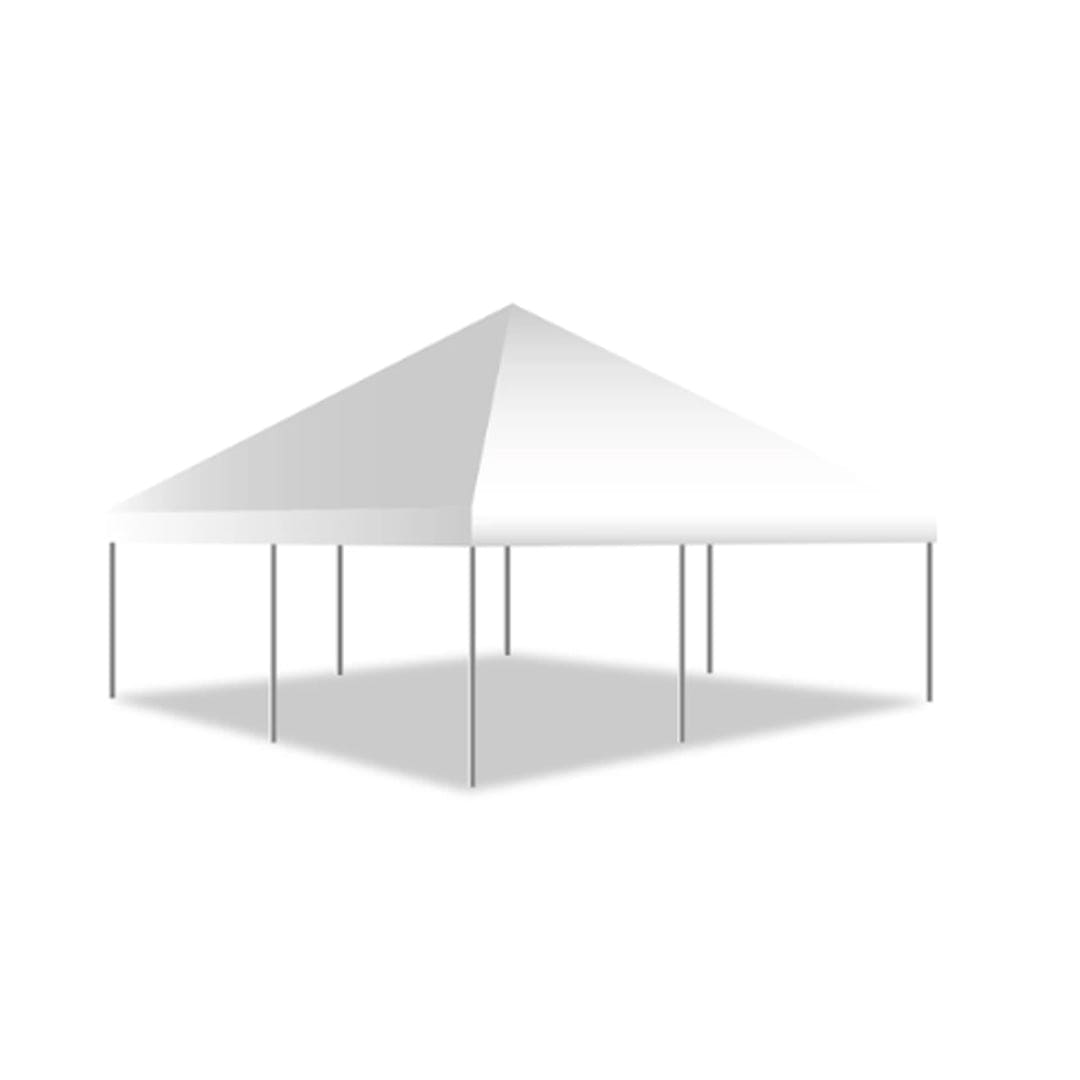 30′ x 30′ Frame Tent with Stakes – Heavy-Duty Commercial Event Tent | Rental