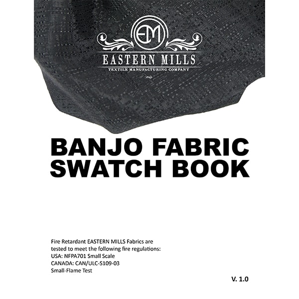 Banjo Fabric Swatch Book by Eastern Mills - All Banjo Products