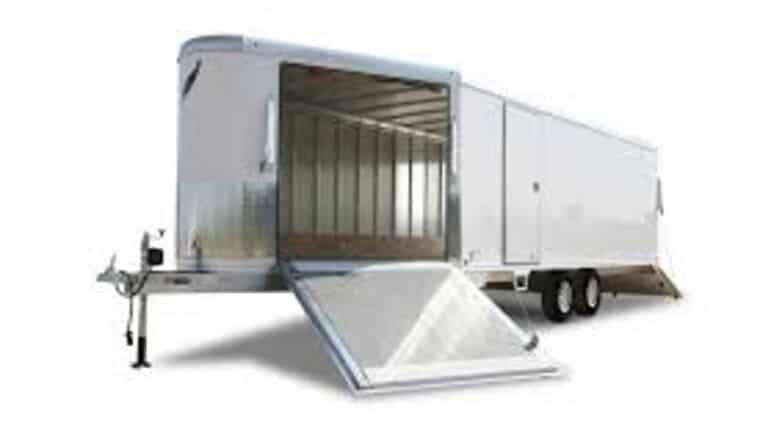 Snowmobile Trailer Rental – Enclosed (2 Place) | Rental