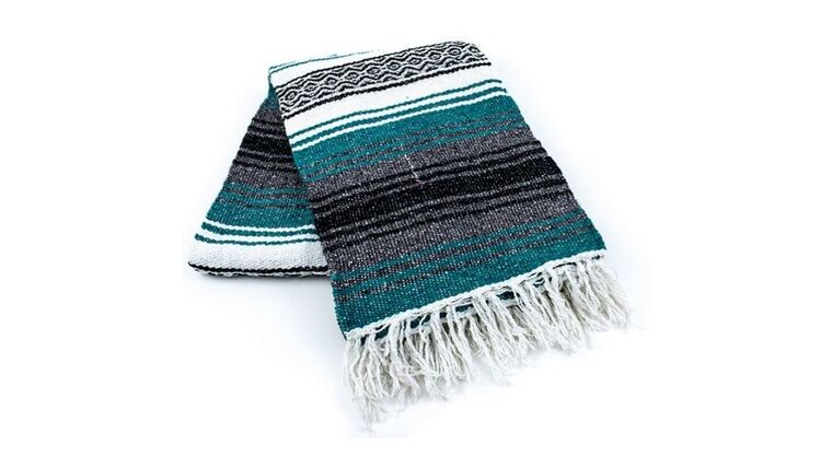 Mexican Blanket - Teal