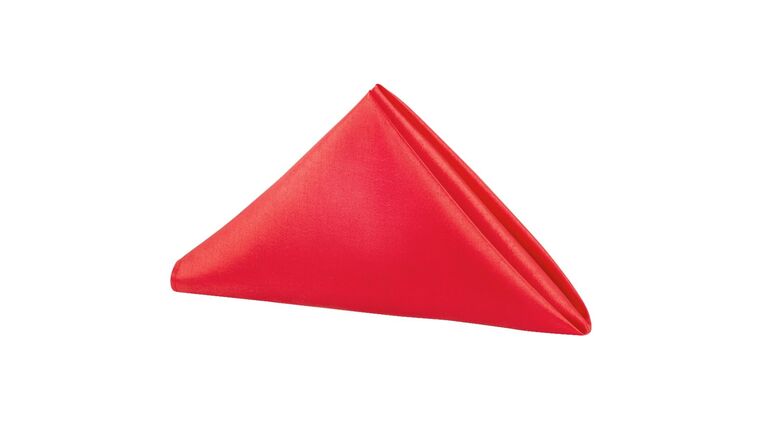 Taffeta Napkin 20″x20″ – Red | Rental
