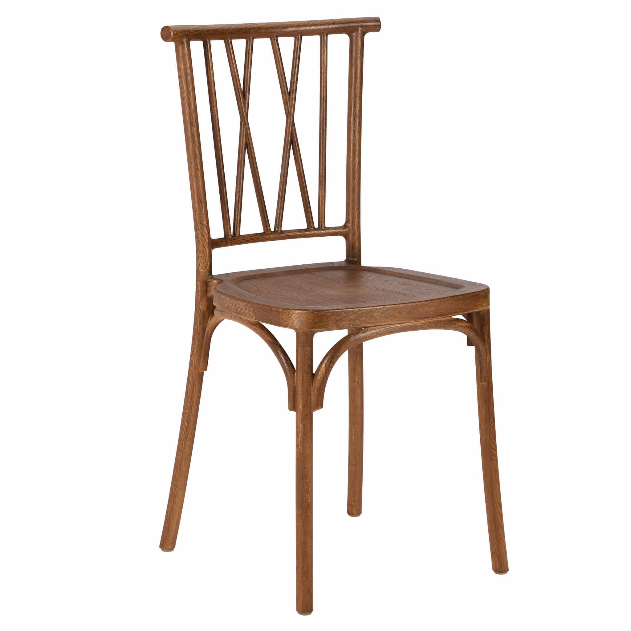 Chestnut Willow Mono Frame BasicResin™ Chair | Rental