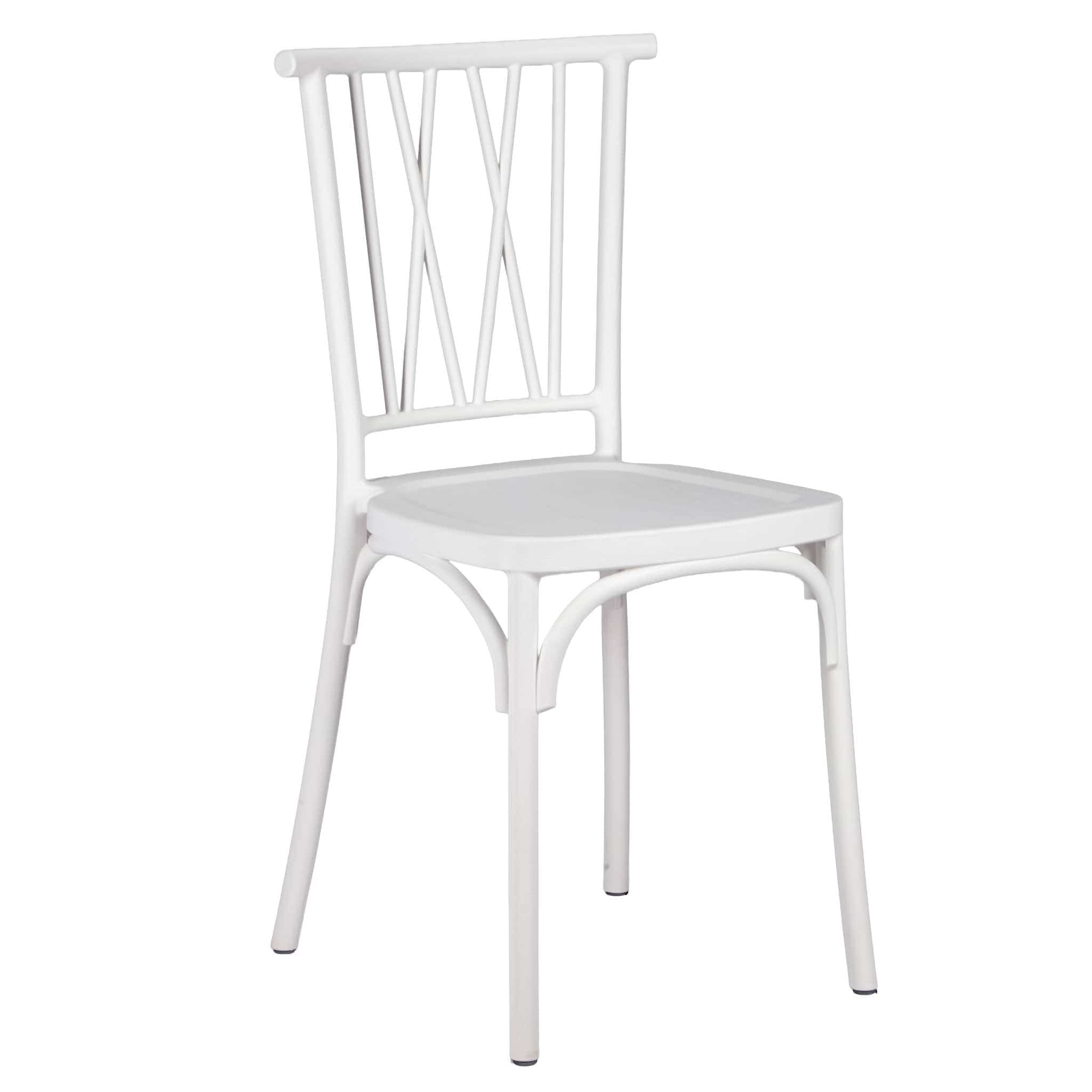 White Willow Mono Frame BasicResin™ Chair | Rental