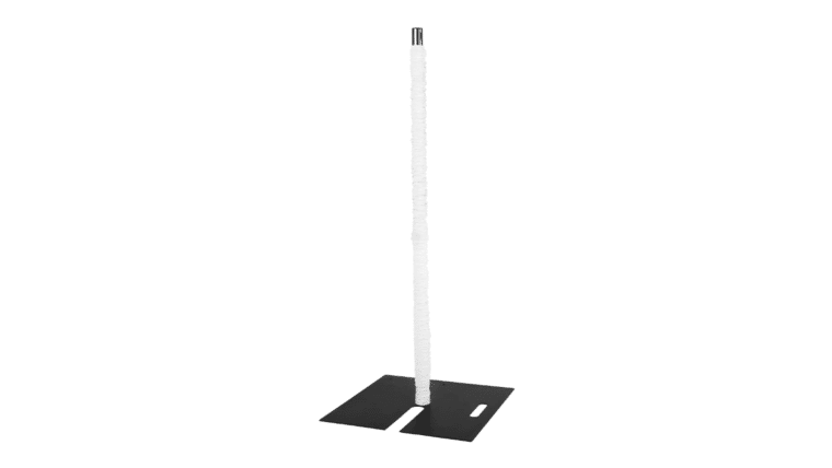 8' x 1.5" Spandex Pole Cover - White | Rental