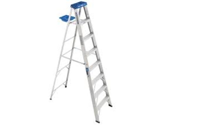 Ladder Aluminum - Aluminum - 8'