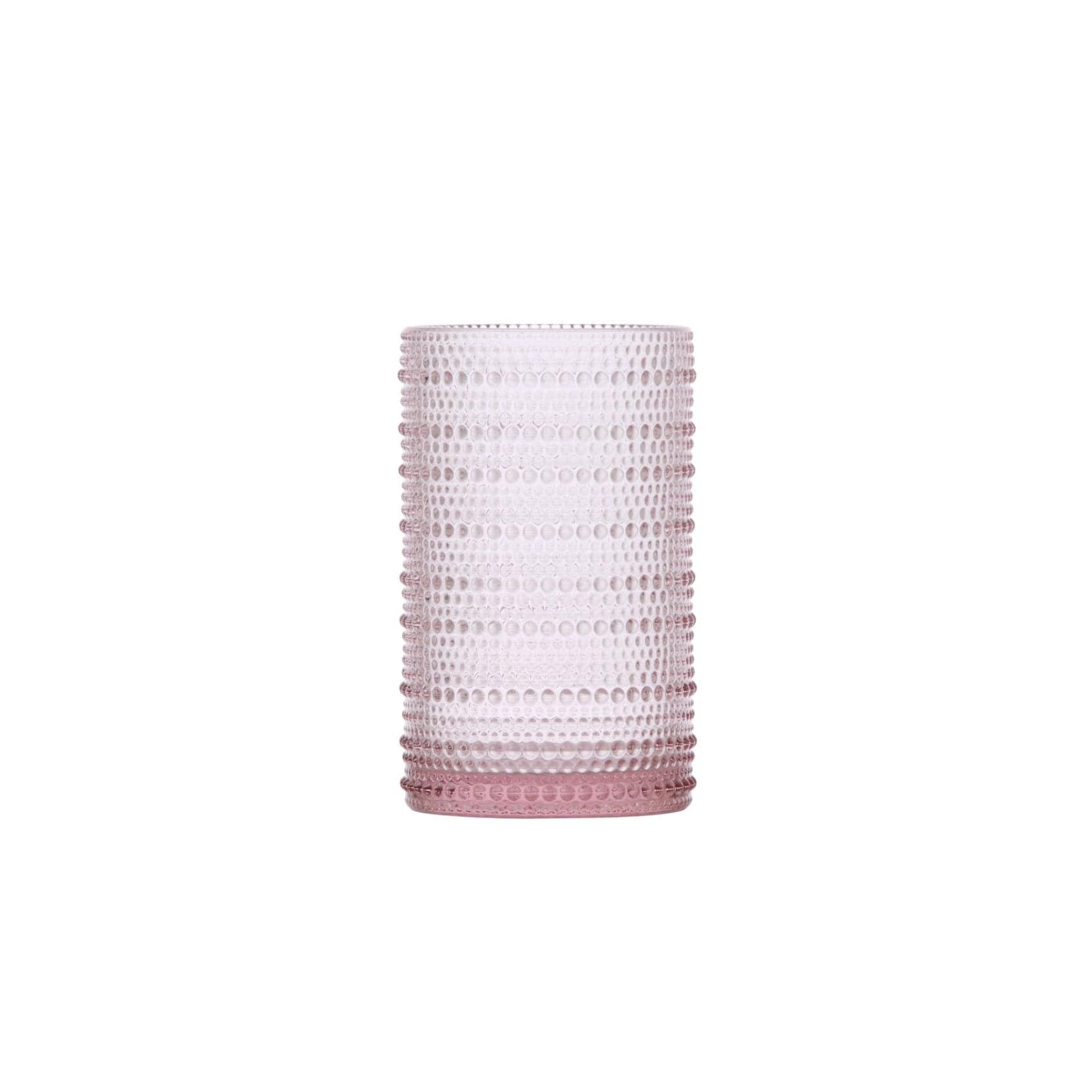 Fortessa D&V Jupiter Pink Ice Bev Glass 13oz (.35L) 7.5×12.5cm – Case of 24 – DV.JUPITERPK.03 | Rental