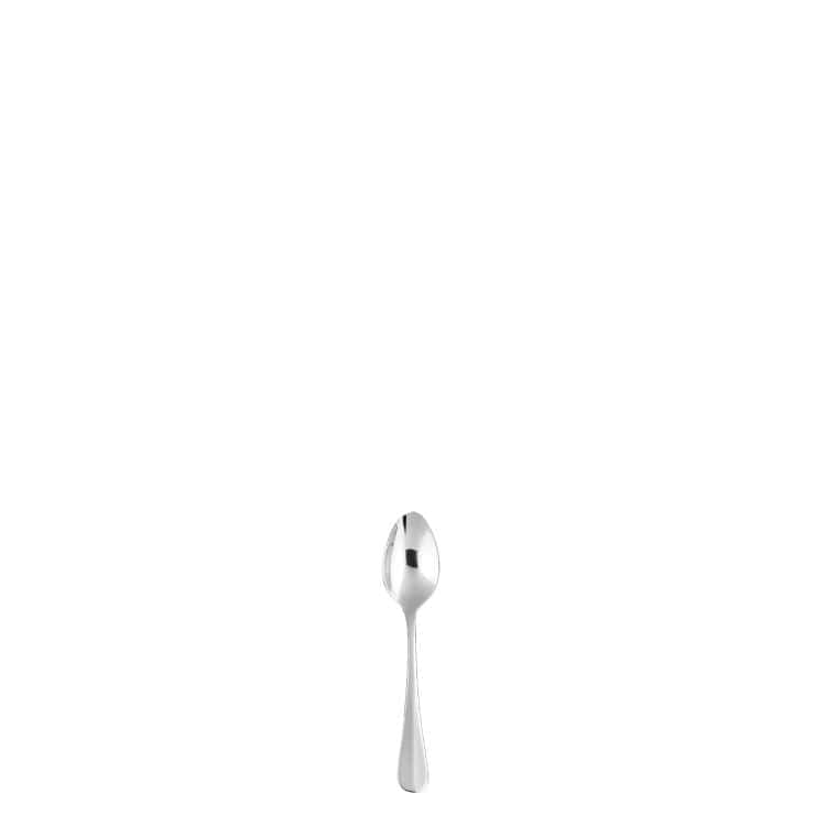 Fortessa D&V Stainless Steel Bastille Espresso Spoon 4.6″ (11.7cm) 18/0 – Case of 12 – DVMETD664022 | Rental