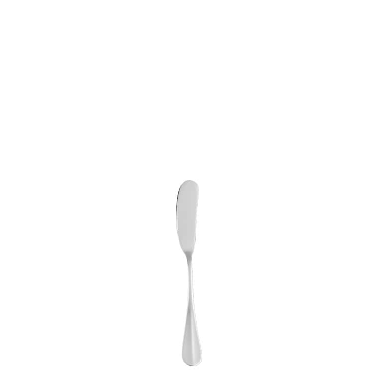 Fortessa D&V Stainless Steel Bastille Butter Spreader 18/0 6.8″ (17.2cm) – Case of 12 – DVMETD664220 | Rental