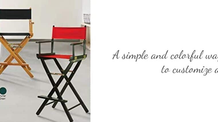 Directors Chair Canvas - Top & Bottom - Teal | Rental