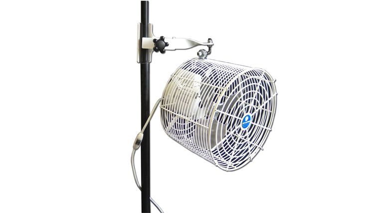 Air Fan - Overhead Clamp Mount Tent Fan (White) | Rental